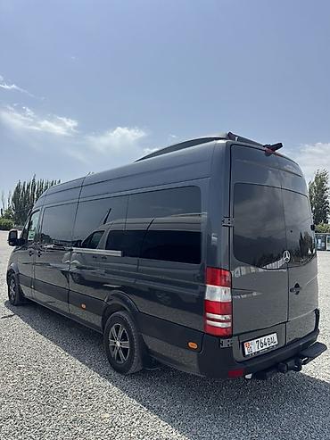 2 2 мерс: Mercedes-Benz Sprinter (длинная база, высокий потолок), темно-серый — 9