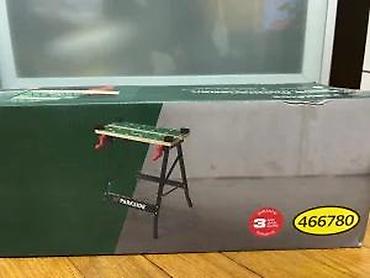 Stege: PARKSIDE multifunkcionalni radni sto/stezna klupa - Prenosivi radni — 9