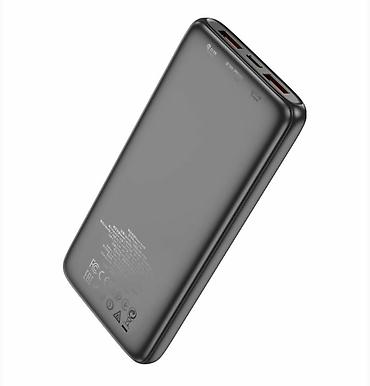 typ c: J121 Fast, портативный аккумулятор, 10000mAh, один Type-C вход, два — 5