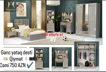 Divanlar: Gənc yataq mebel dəsti