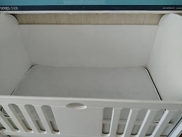 Beşiklər: Aymirni (Aymİni) uşaq beşiyi - Material: ağ rəngli MDF/taxta — 2