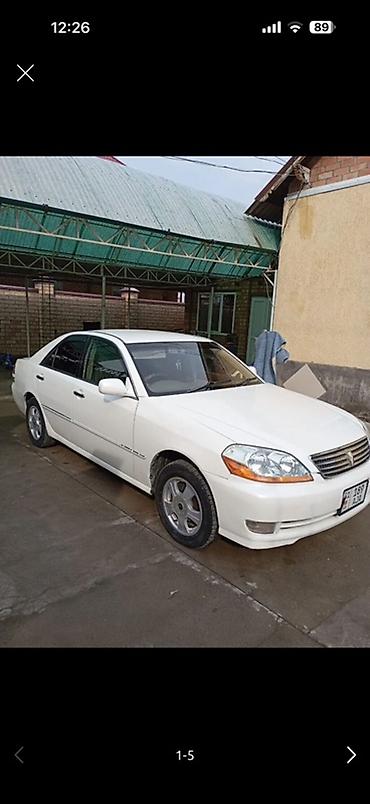 эо 3323: Toyota Mark II: 2003 г., 2 л, Автомат, Бензин, Седан — 2