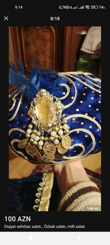 Milli geyimlər: Təcili Özbəkistan geyimi burdan alınmayıb. Hədiyyə veribləir — 8