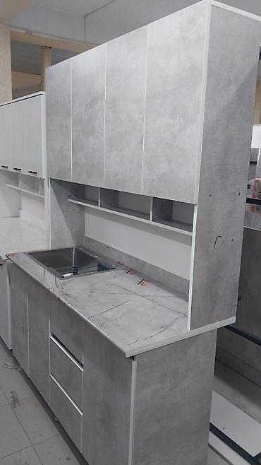 Кухонные гарнитуры: Кухонный гарнитур прямой, современный - Компоновка: нижний ряд тумб с — 15