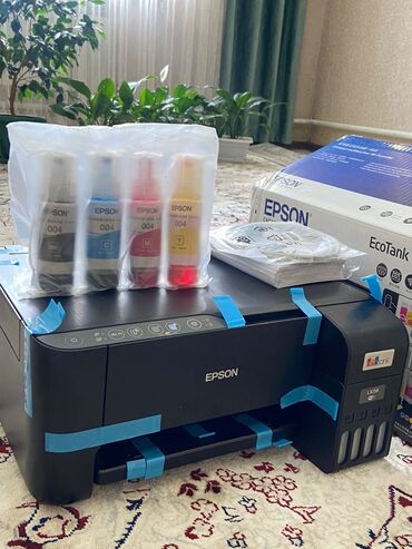 сканеры планшетно протяжный: Продаю принтер! Мфу струйное epson ecotank l3258, цветн., a4, черный