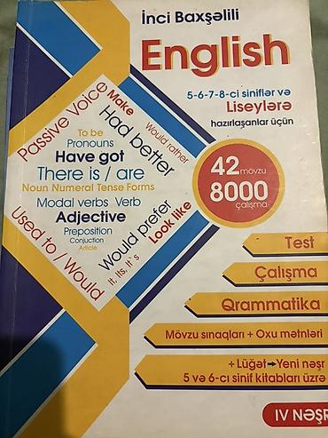 skripka 42: Məhsul: “English” dərs vəsaiti – İnci Baxşəlili Təyinat: 5-6-7-8-ci — 1