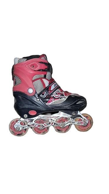 Roliklər: Inline konki (roller skates) – tənzimlənən ölçülü, 4 təkərli model - — 2