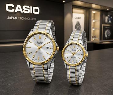 Casio Quartz cüt saat dəsti - Dizayn: Klasik və zərif üslubda iki