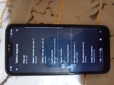 микрофон купить в баку: Xiaomi Mi A2 Lite, 64 ГБ, цвет - Черный, 
 Две SIM карты — 4