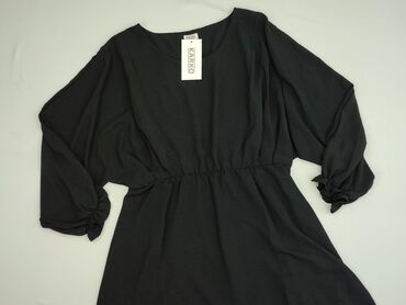 duże rozmiary ekskluzywne sukienki plus size: Sukienka damska, rozmiar 6XL