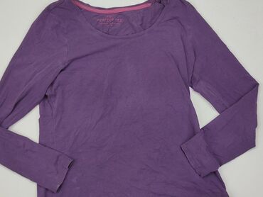 fioletowa bluzki z długim rękawem: Bluzka Damska, F&F, 2XL, stan - Dobry
