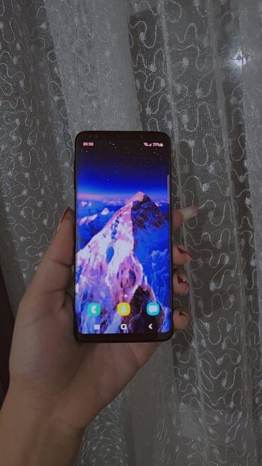modem 2.4 ghz: Samsung Galaxy S9, 64 GB, rəng - Qara, Sensor, Barmaq izi, Simsiz şarj
