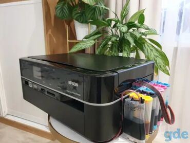 Monitorlar: Printer epson px 660.rəngi quruyub ona görə bu qiymətdi 80 manat xərci