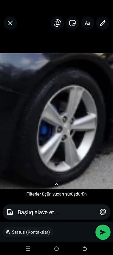 disk teker prius: BU DİSQLERDEN LAZIMDI 16LIQ 5BOLT KİMDE VARSA YAZSIN ALAQ ÜNVAN GENCE