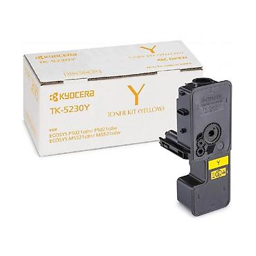 printer aliram: Kyocera TK-5230Y 1T02R9ANL0 Yellow Original Toner Kartrici – 2 200 — 1