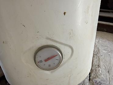 Краны водонагреватели: Aqua Hot elektrik su qızdırıcısı (boiler) - Silindrik gövdə, şaquli — 4