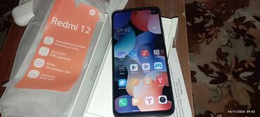 Xiaomi: Xiaomi Redmi 12, 256 GB, rəng - Qara, 
 Sensor, Barmaq izi, İki sim kartlı