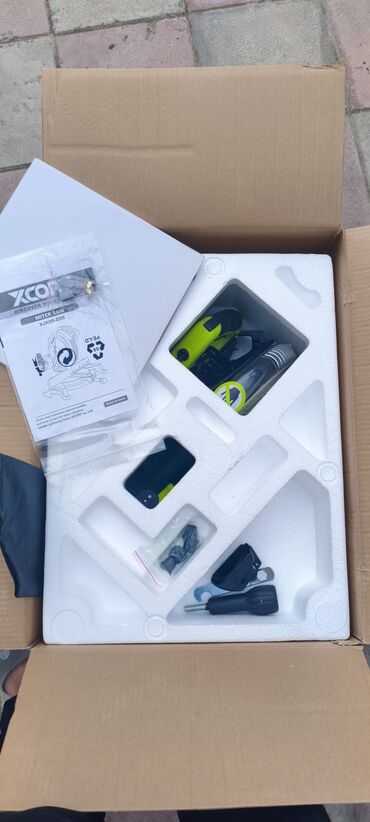 Mebel və taxta dəzgahları: XCORT Miter Saw XJX05-255 – 255 mm (10") Xüsusiyyətlər: - Gərginlik — 5