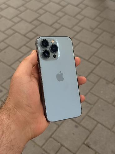 13 pro qiymet: IPhone 13 Pro, 128 GB, Sierra Blue, Simsiz şarj, Face ID — 1