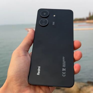 телефоны редми: Redmi, Redmi 13C, Колдонулган, 256 ГБ, түсү - Кара, 1 SIM, 2 SIM