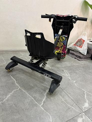 triko dest: Elektrik drift skuter – oturacaqlı, 3 təkərli model - Rəngarəng — 2