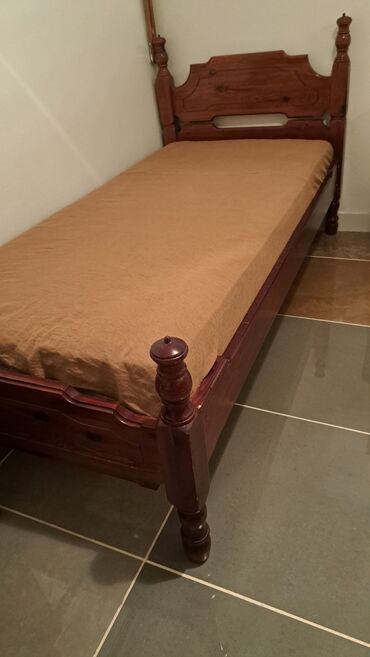 polovna kolevka za bebe: Single bed, color - Brown