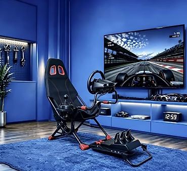pubg pop satışı: Yarış simulyatoru kokpit Sükan və pedallar üçün uyğun, möhkəm metal — 1