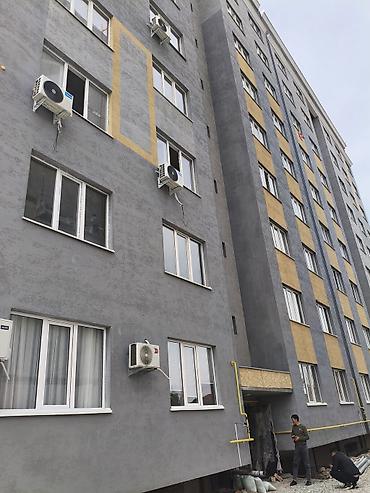 60: 2 комнаты, 61 м², Киргизия 1 106 серия улучшенная, 9 этаж, ПСО (под самоотделку) — 1