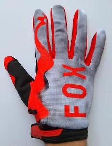 Oprema za bicikliste: Biciklističke/motokros rukavice FOX – crveno/siva kombinacija - — 17