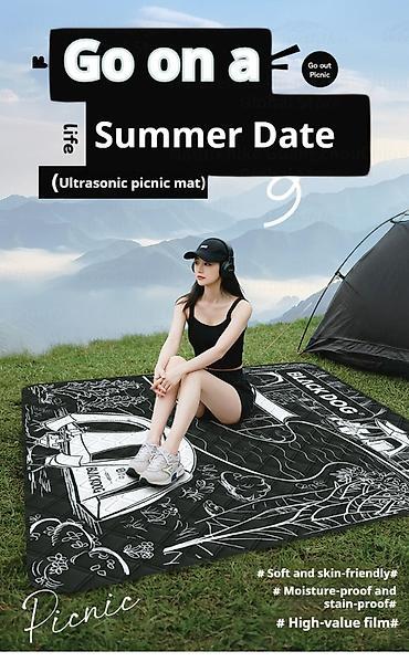 mat: Пикниковый коврик BLACK DOG (ultrasonic picnic mat) (BD-YCD003) - — 4