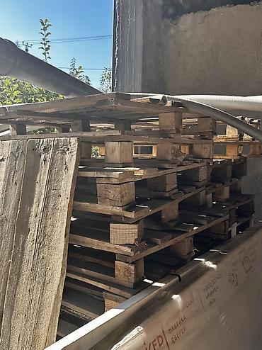 сырьё ящик: Поддон Б/у, В наличии — 2