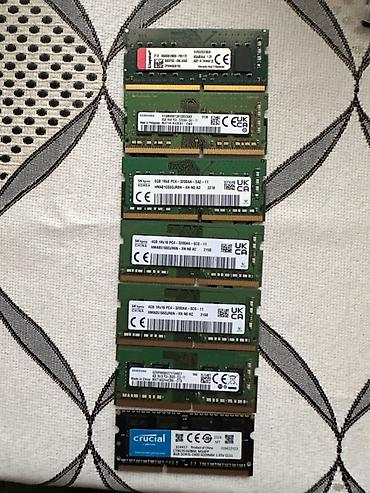 ucuz modemler: Operativ yaddaş (RAM) Samsung, 8 GB, 3200 Mhz, DDR4, Noutbuk üçün, İşlənmiş — 2
