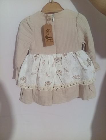 Платья: Qız uşaqları üçün 2 ədəd zərif don dəsti 1) Mini Love Baby markalı — 1