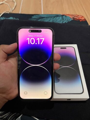 купить айфон в азербайджане: IPhone 14 Pro, 256 ГБ, Черный, Face ID