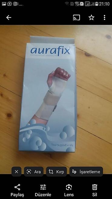 Ортезы: AURAFIX bilək-barmaq dəstəyi (ortopedik) - Marka: Aurafix – — 1