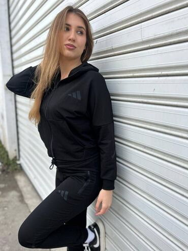 Gornji i donji deo: Adidas ženska trenerka Novo Pamuk Veličine s m l xl 2xl fb Moja — 5
