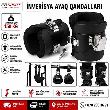Digər idman və istirahət malları: 💥 inversiya aləti, turnikden asılqan ✅ 7/24 əlaqə saxlaya — 1