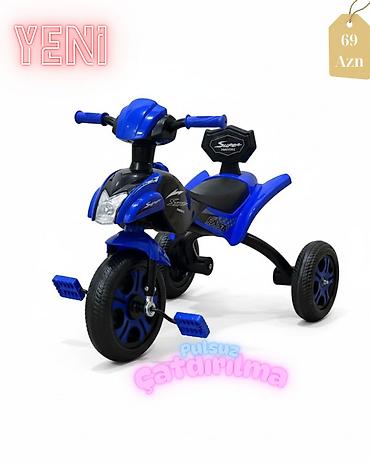Velosipedlər: Yeni Üç təkərli Uşaq velosipedi 12", Pulsuz çatdırılma, Rayonlara çatdırılma — 6