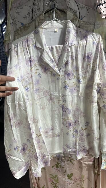 Пижамы: Стильные пижамки Размеры 42 до 60 💯 хлопок рынок Орто-Сай «Оберон» — 26