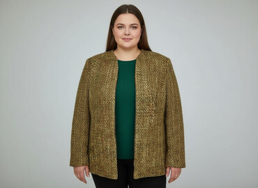marynarka damska l: Піджак жіночий, розмір 4XL