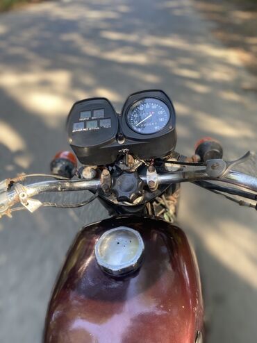 Motosikletlər: Sovet istehsalı klassik motosiklet - Korpus: tünd-bordo rəngli — 4