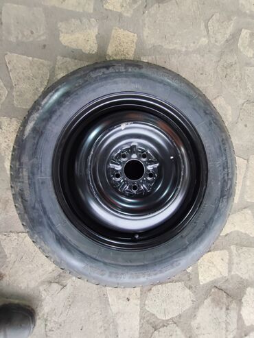 Колеса в сборе: Колеса в сборе 165 / >80 / R 18, Лето, Б/у, Запаска, Легковые, Железные, отверстий - 5 — 13