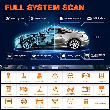 Alati za automobile: Novo - LAUNCH X431 Creader Elite OBD2 za Honda / Acura — 7