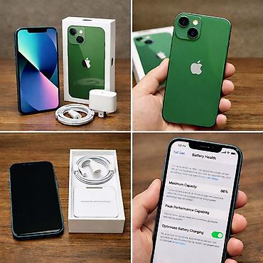 iphone s4: IPhone 13, 128 GB, Yaşıl, Face ID — 1