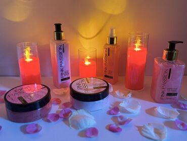 Уход за телом: Набор косметики "Pink Passion" включает в себя увлажняющий лосьон для