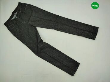 Dżinsy: Dżinsy XL (EU 42), wzór - Jednolity kolor, kolor - Czarny, Ovs