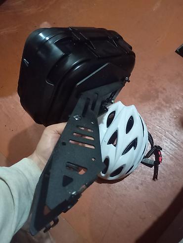 Velosiped aksesuarları: Velosiped dəsti: “S-Works” üslublu ventilyasiyalı kask + arxa baqaj — 3