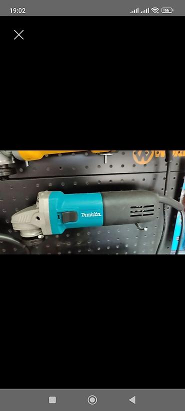 cilalama aparatı: Makita bucaqslıyıcı (uç qırpma/daşlama maşını) - Brend: Makita - Tip — 1