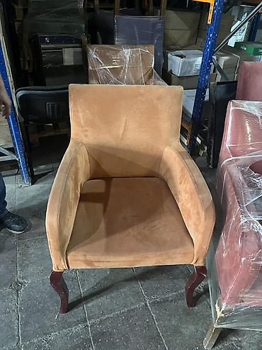 2 el mebel: Qonaq otağı üçün, İşlənmiş, Qatlanmayan, Stul — 1