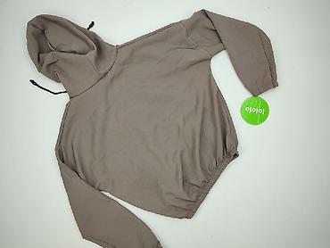 bezowa bluza pull and bear: Bluza z kapturem damska, rozmiar One size — 3